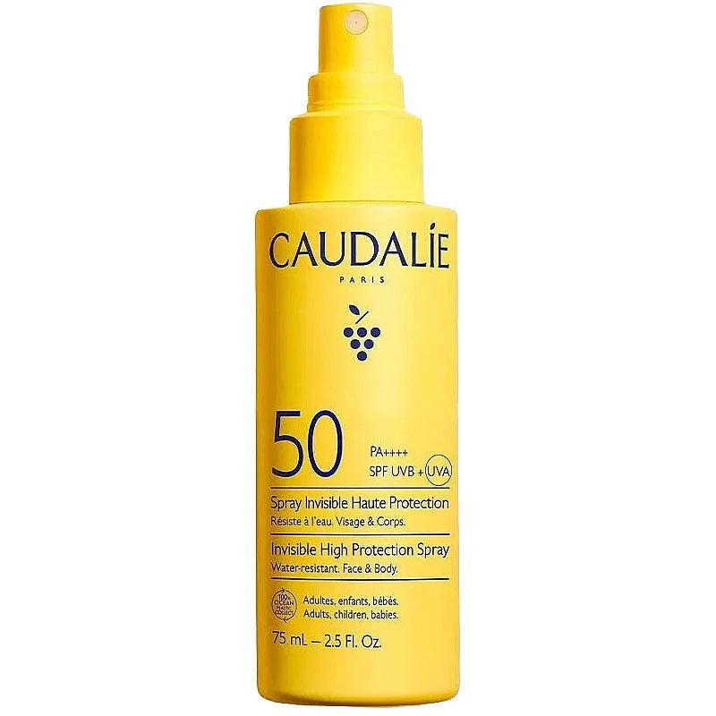 Caudalie High Protection Sun Spray SPF50 for Face & Body 75ml