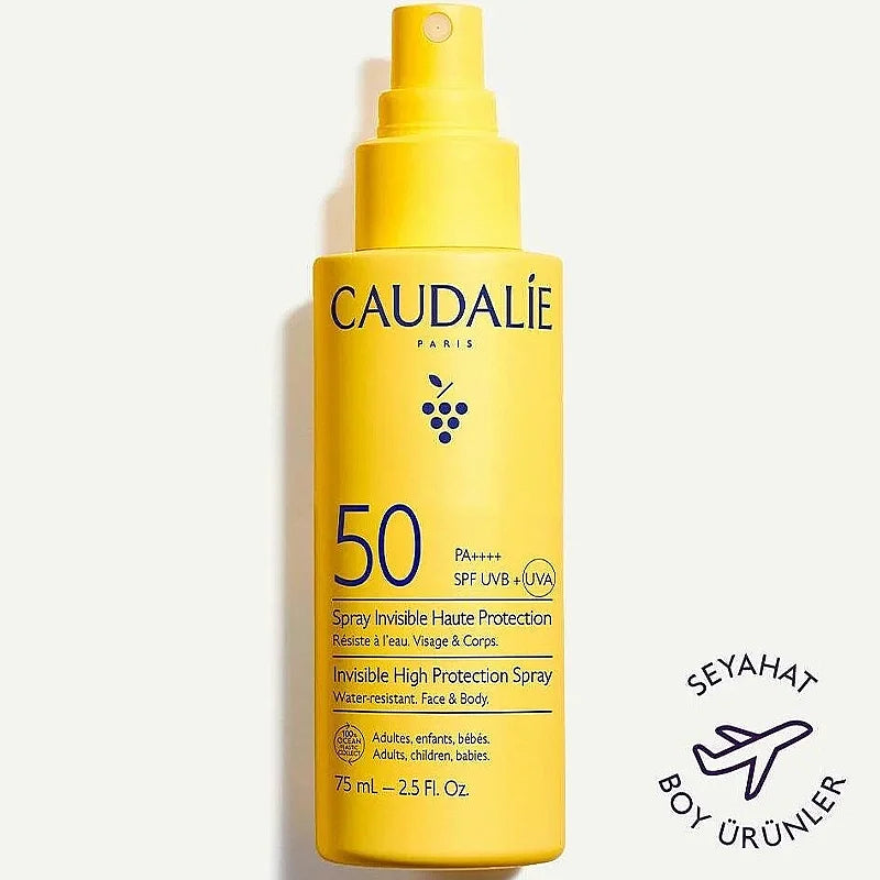 Caudalie High Protection Sun Spray SPF50 for Face & Body 75ml