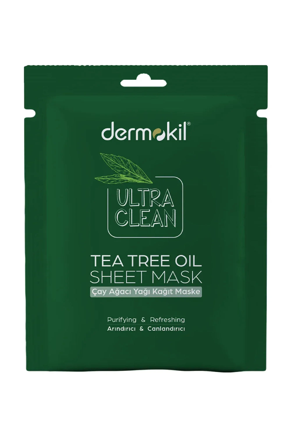 Dermokil Tea Tree Oil Sheet Mask Purifying Care 20 ml