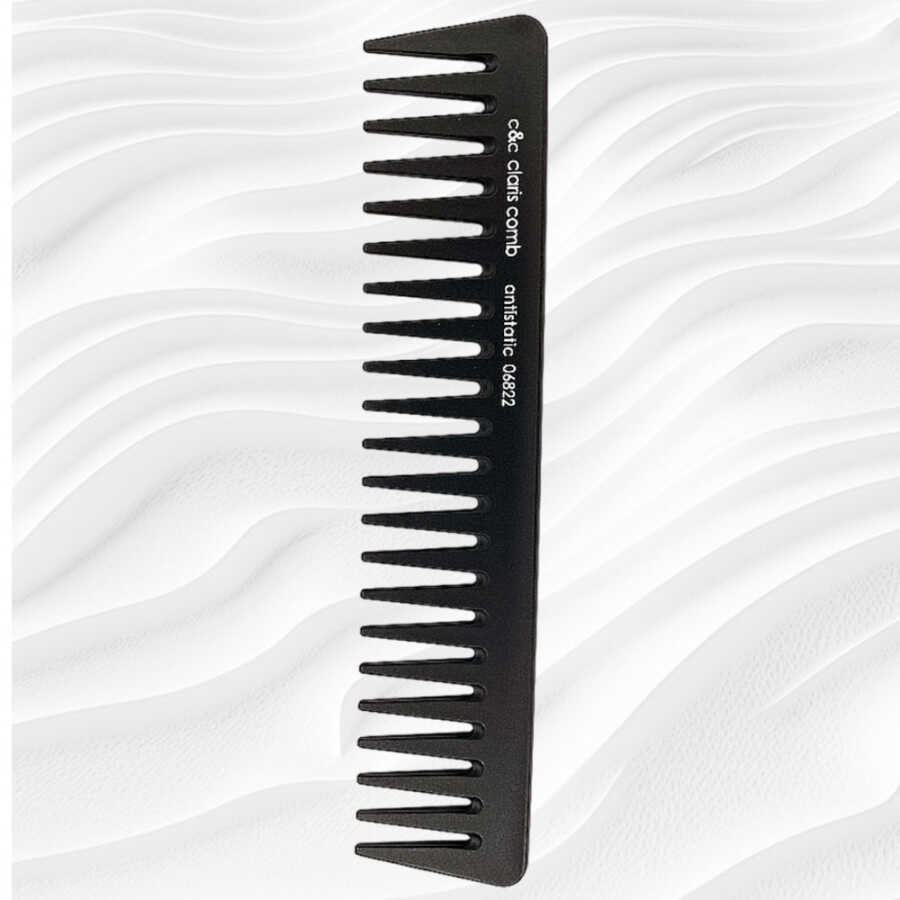 Claris & Comb Carbon Antistatic Hair Comb 06822