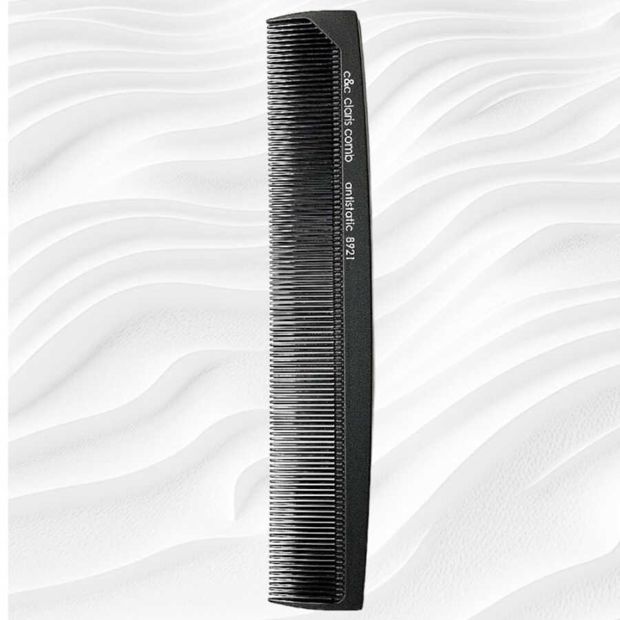 Claris Comb Carbon Antistatic Hair Comb 8921 Heat Resistant