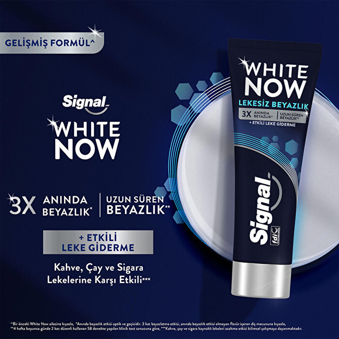 Signal White Now Instant Whitening Toothpaste 75ml | Stain Removal - view 3