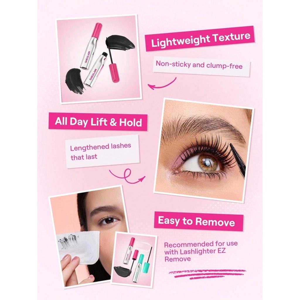 Sheglam Lashlighter Up &amp; Out Mascara Black 10ml