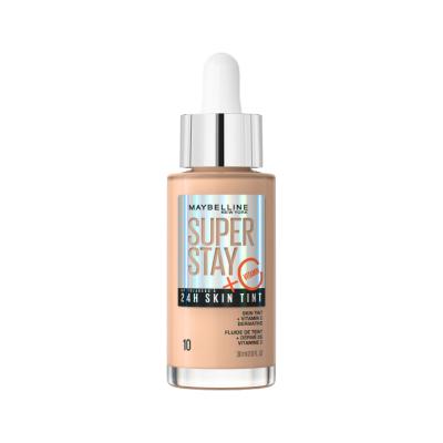 Maybelline New York Super Stay Skin Tint Foundation Makeup - Lightweight, Long-lasting Coverage with Vitamin C Maybelline Super Stay Skin Tint - 24Hr Foundation Maybelline Super Stay Skin Tint, Foundation Makeup, Long-lasting Foundation, Lightweight Coverage, Vitamin C Foundation, Natural Finish Makeup, 24 Hour Makeup, Makeup for All Skin Types, Radiant Complexion, Sheer Coverage, Daily Wear Makeup, Busy Mornings, Cosmetics, Beauty Essentials, Skincare Benefits in Makeup