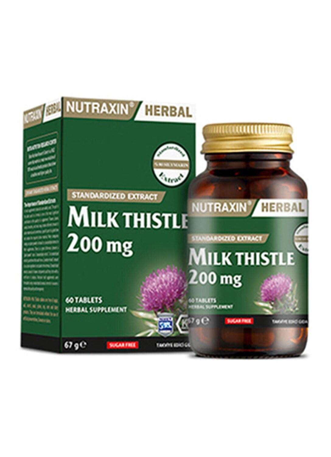 Nutraxin Milk Thistle 60 Tablets - image 2