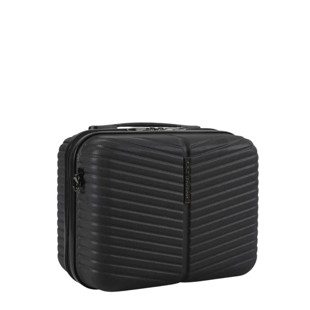 CCS 5266 Hard Shell Makeup Case in Black