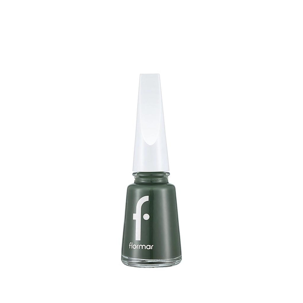 Flormar Nail Enamel High Pigment Polish 453 Khaki Green
