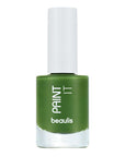 Beaulis Paint It Nail Polish in Leafy Green 775, Glossy Finish