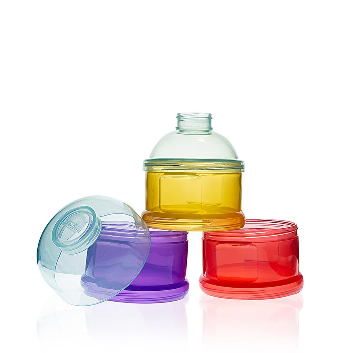 Babyjem 3-Compartment Baby Food Container - BPA-Free, Sterilizable, Portable Babyjem 3-Compartment Baby Food Container - BPA-Free baby food container, baby powder milk storage, BPA-free baby products, sterilizable baby accessories, portable baby feeding solutions, baby care, baby feeding, baby storage, baby products, baby essentials