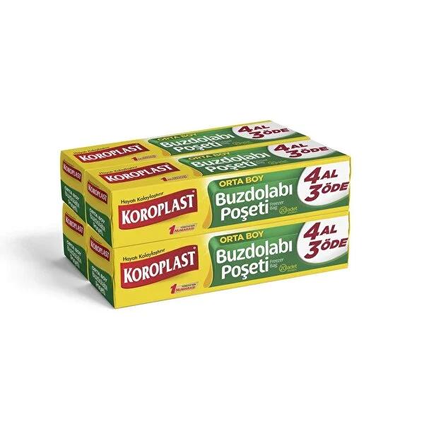 Koroplast Reusable Refrigerator Bags - Medium Size 3+1 Set, 20 Count for Kitchen Organization and Food Storage Koroplast Reusable Refrigerator Bags - 20 Count Refrigerator bags, Reusable storage bags, Kitchen organization, Food storage solutions, Koroplast refrigerator poşeti, Eco-friendly kitchen products, Plastic storage bags, Household organization, Sustainable living products, Kitchen storage solutions, Fridge organization, Reusable bags for food storage