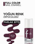 Flormar Full Color High-Pigment Glossy Nail Enamel 8ml