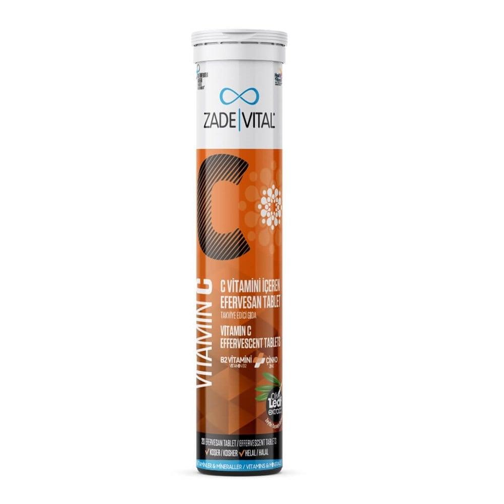 Zade Vital Vitamin C Effervescent Tablets - Immune System Support &amp; Overall Health Boost - image 2