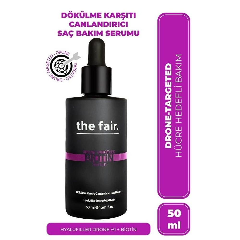 the fair. Drone-Targeted Biotin Hair Serum - Vegan, Nourishing, and Strengthening Hair Care for All Hair Types - view 3