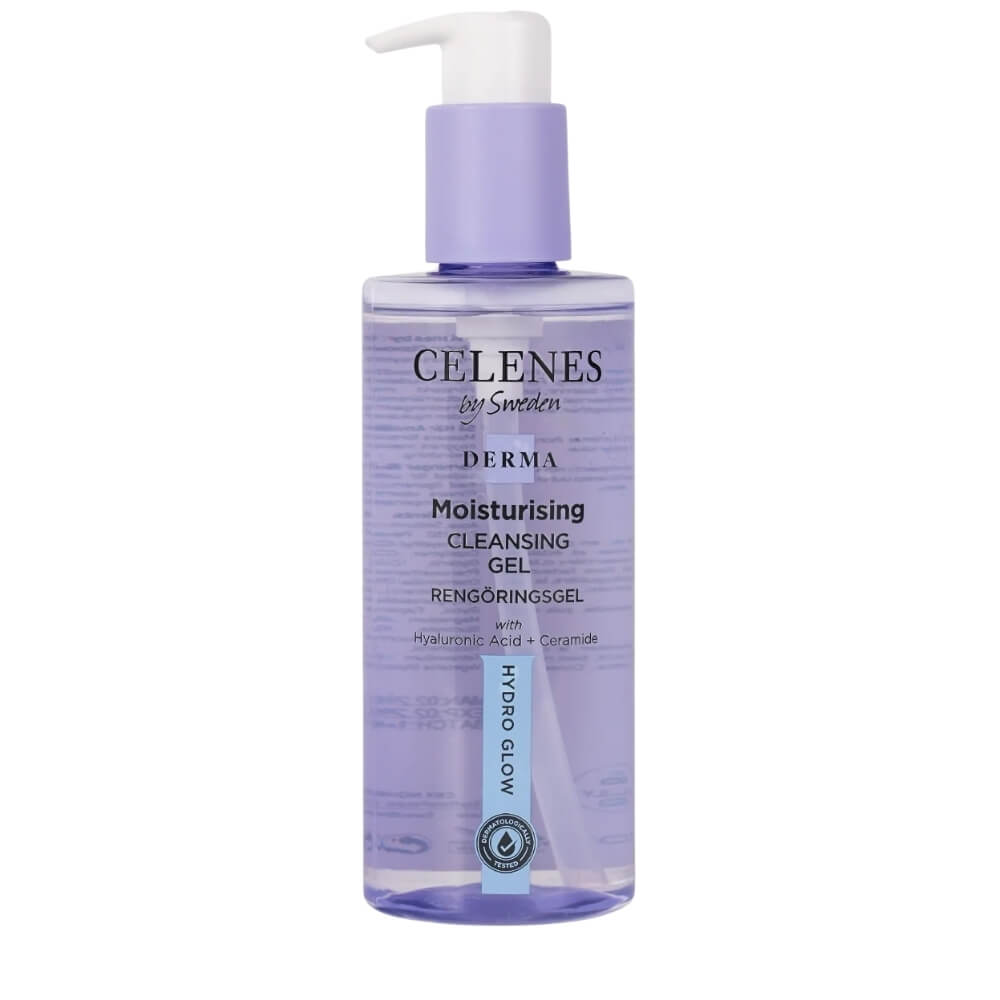 Celenes Derma Moisturizing Face Wash Gel for Dry Skin 250 ml