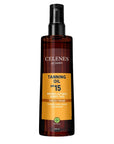 Celenes Herbal Bronzing Sun Oil SPF 15 for Natural Glow 200ml