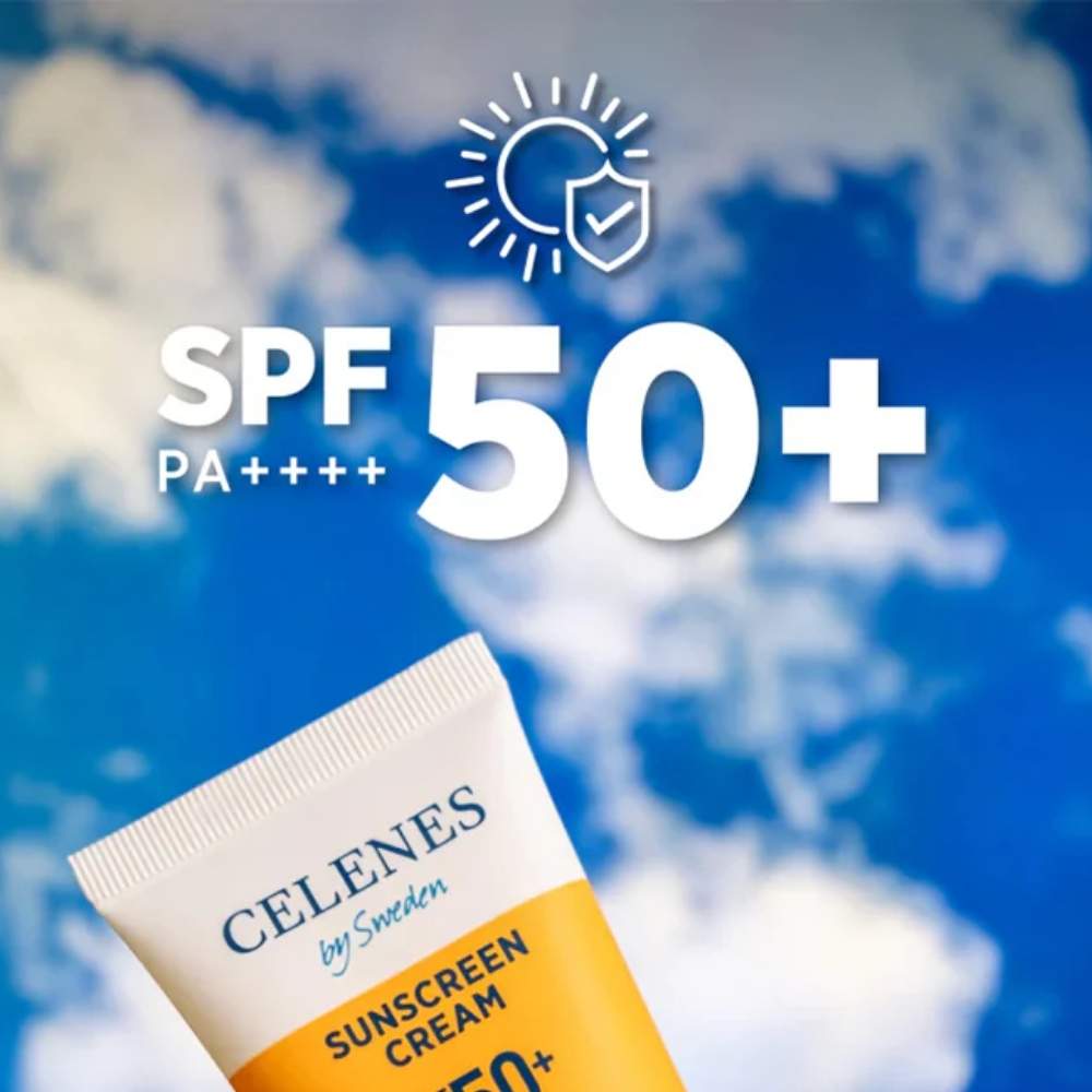 Celenes Herbal Sunscreen SPF 50 Protective Cream 50ml
