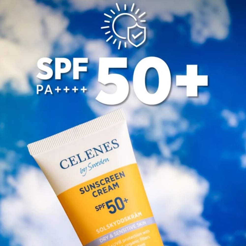 Celenes Herbal Dry &amp; Sensitive Sunscreen SPF 50 50ml