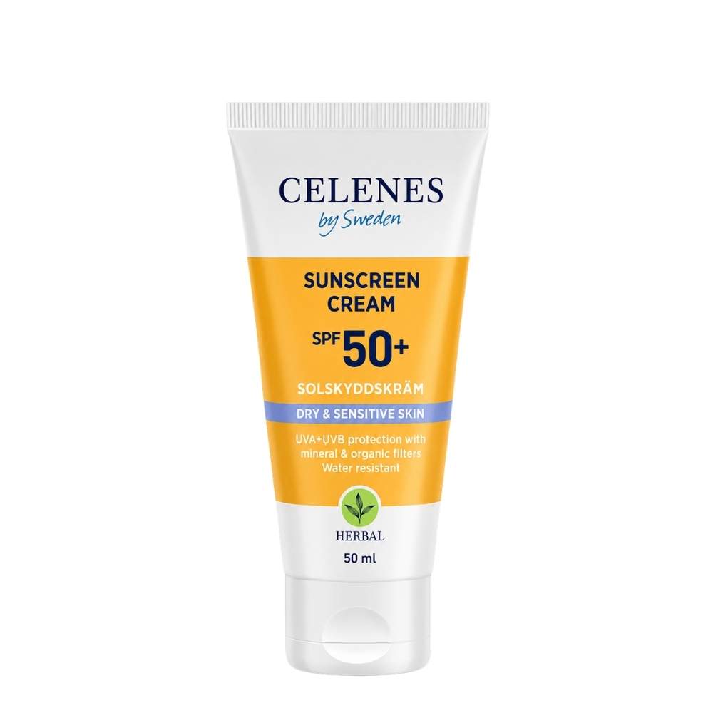 Celenes Herbal Dry &amp; Sensitive Sunscreen SPF 50 50ml