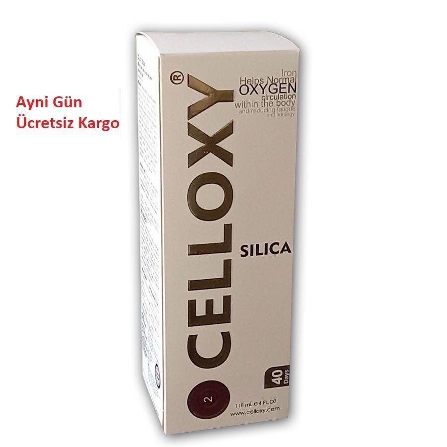 Apec Arge Celloxy Silica Liquid Supplement with Minerals 118 ml
