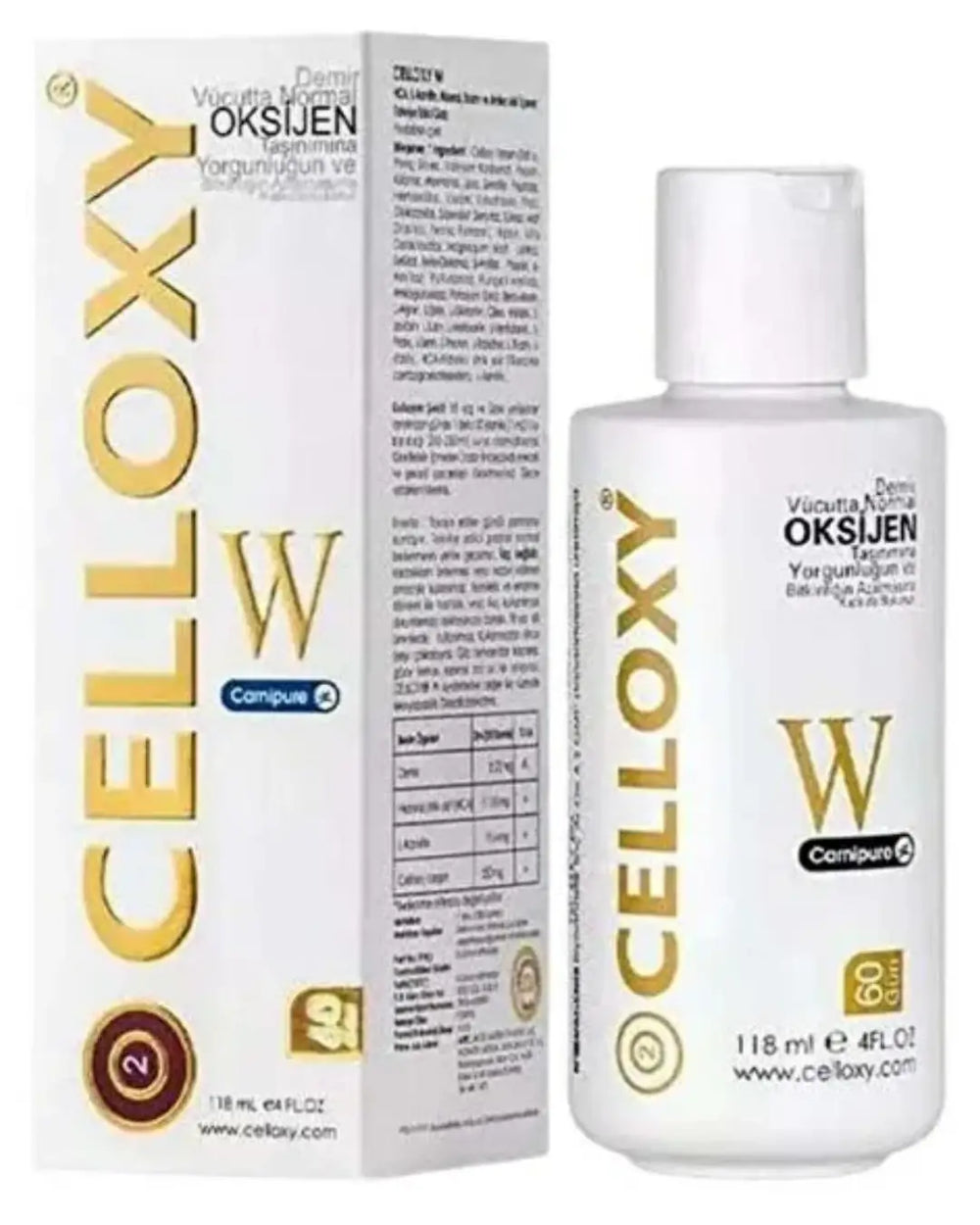 Celloxy W Liquid Dietary Supplement Drops 118 ml