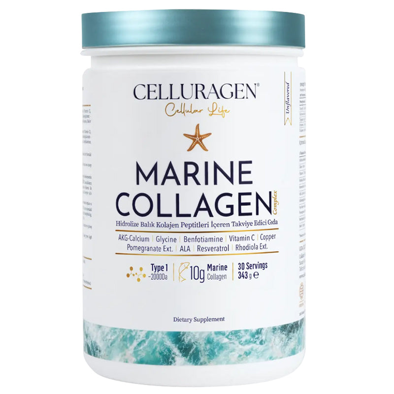 Celluragen Marine Collagen Type-1 Powder Supplement 343g