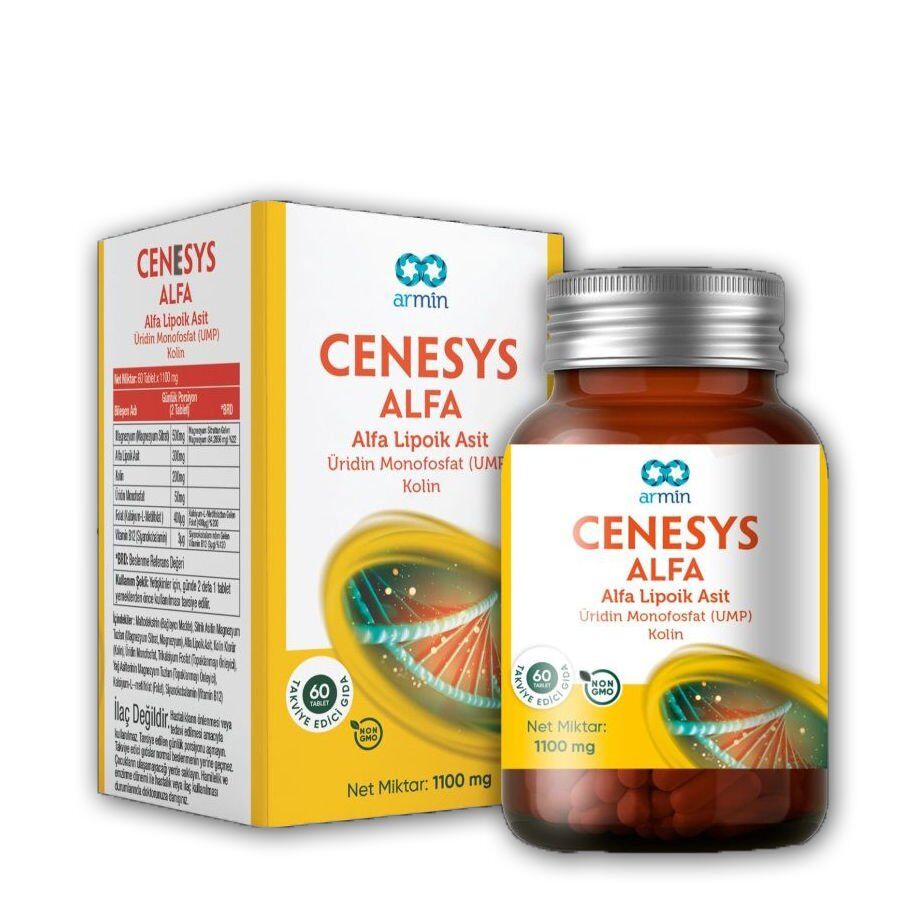 Armin Ilac Cenesys Alfa Dietary Supplement 60 Tablets