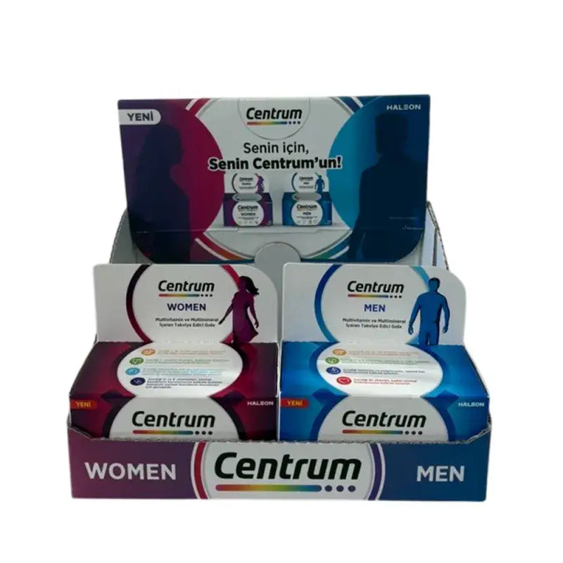 Centrum Men & Women Multivitamin Stand Set (6-Pack)