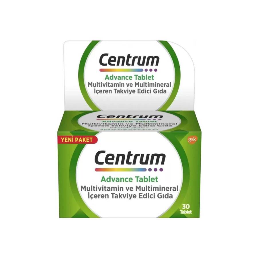 Centrum Advance Multivitamin & Mineral Support 30 Tablets