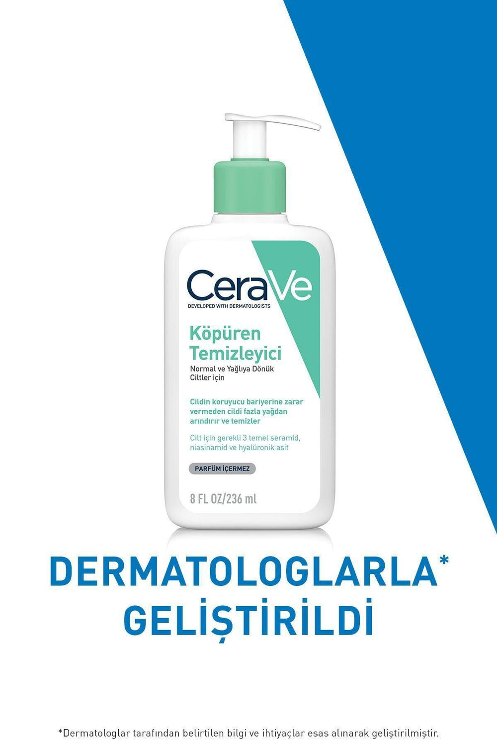 CeraVe Foaming Cleanser Set for Normal to Oily Skin 236ml x2