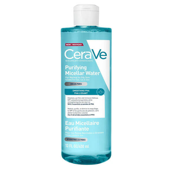 CeraVe Purifying Micellar Water Hydrating Cleanser 400ml