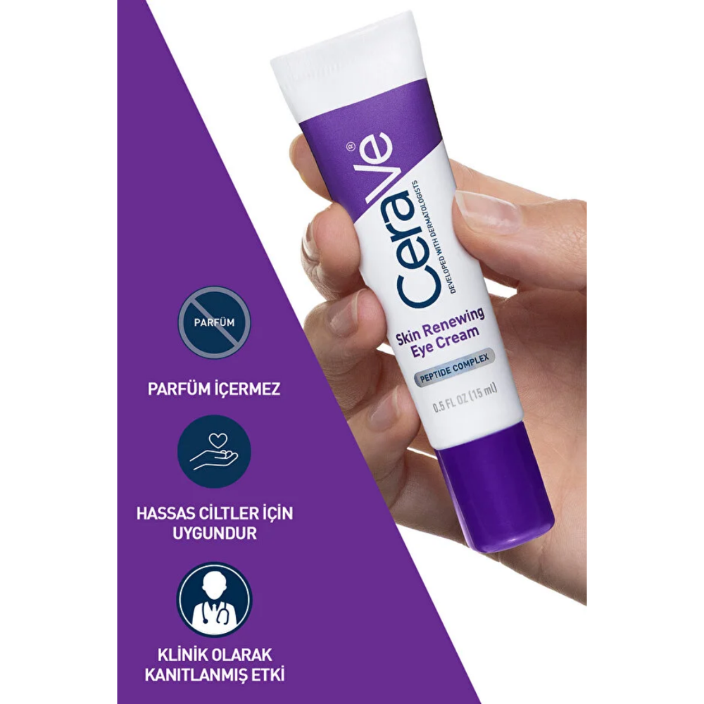 CeraVe Skin Renewing Eye Cream with Peptides 15ml