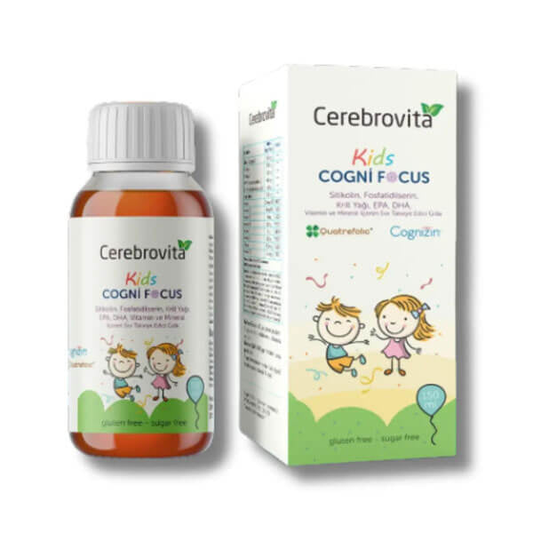 Cerebrovita Kids Cogni Focus Syrup for Focus & Clarity 150 ml