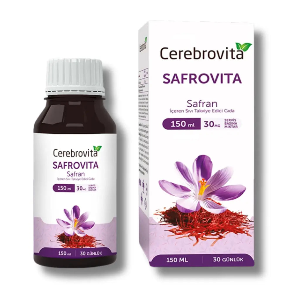Cerebrovita Safrovita Liquid Saffron Extract 150ml