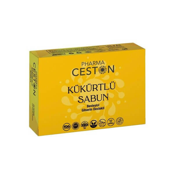Ceston Sulfur Soap Cleansing Bar for Oily Skin 90g