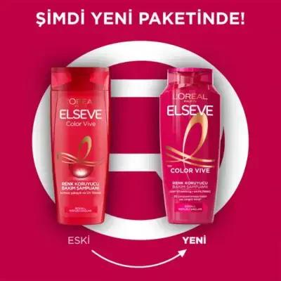 Loreal Elseve Color Vive: UV Protection Color Protecting Shampoo for Vibrant, Long-Lasting Color Treated Hair - Red Peony Extract, 300ml Loreal Color Vive Shampoo: UV Color Protection for Vibrant Hair color protecting shampoo, color treated hair shampoo, UV protection shampoo, hair color maintenance, red peony shampoo, color vive shampoo, Loreal shampoo, shampoo for colored hair, hair protection, shampoo, shampoo, color protection, hair care, UV filter, red peony extract, color vibrancy, hair nourishment, c
