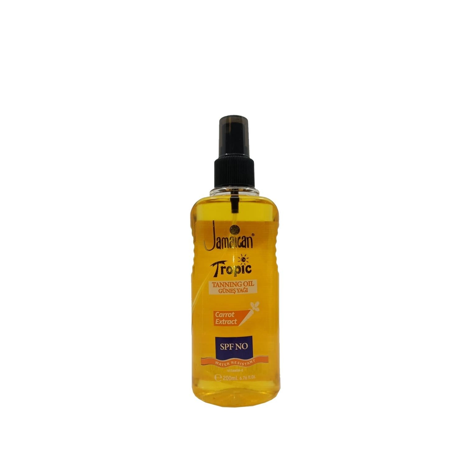 Jamaican Tropic Sunscreen Oil with Carrot SPF - 200ml, Natural Sun Protection for Outdoor Activities Jamaican Tropic Sunscreen Oil with Carrot SPF 200ml Jamaican Tropic sunscreen, SPF sunscreen oil, Carrot sunscreen benefits, Natural sunscreen products, Sunscreen for outdoor activities, sun protection, skincare, outdoor enthusiasts, tropical sunscreen, natural ingredients, SPF protection, carrot oil, antioxidant benefits