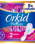 Orkid Platinum Winged Hygienic Pads for Women - Comfort & Protection, 7 Count Orkid Platinum Hygienic Pads - Comfort & Protection Hygienic pads, Menstrual protection, Orkid Platinum, Winged sanitary pads, Leakage protection sanitary products, Women's health, Menstrual hygiene, Sanitary products, Feminine care, Comfortable sanitary pads, Advanced menstrual protection, Odor control sanitary pads