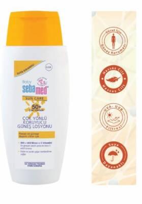 sebamed baby sun lotion spf50+ 150ml, high protection baby sun sunscreen Sebamed Baby Sun Lotion SPF50+ - High Protection & Hydration | 150ml Sebamed Baby Sun Lotion SPF50+ | 150ml baby-sun-lotion, sebamed-suncare, spf50, baby-care, sunscreen, moisturizer, parents, caregivers, baby-skin, ai-generated