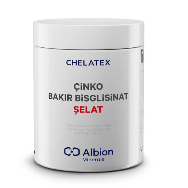 Chelatex Zinc Copper Bisglycinate Supplement - 60 Tablets