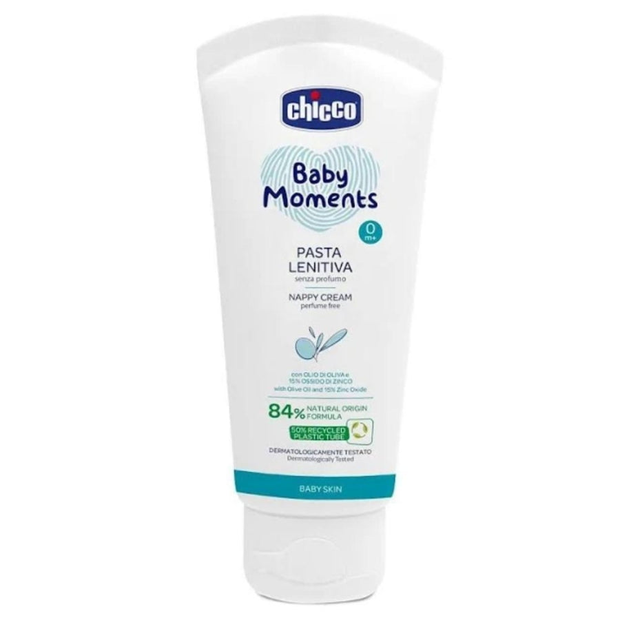 Chicco Baby Moments Natural Diaper Cream for Soothing Care 100ml