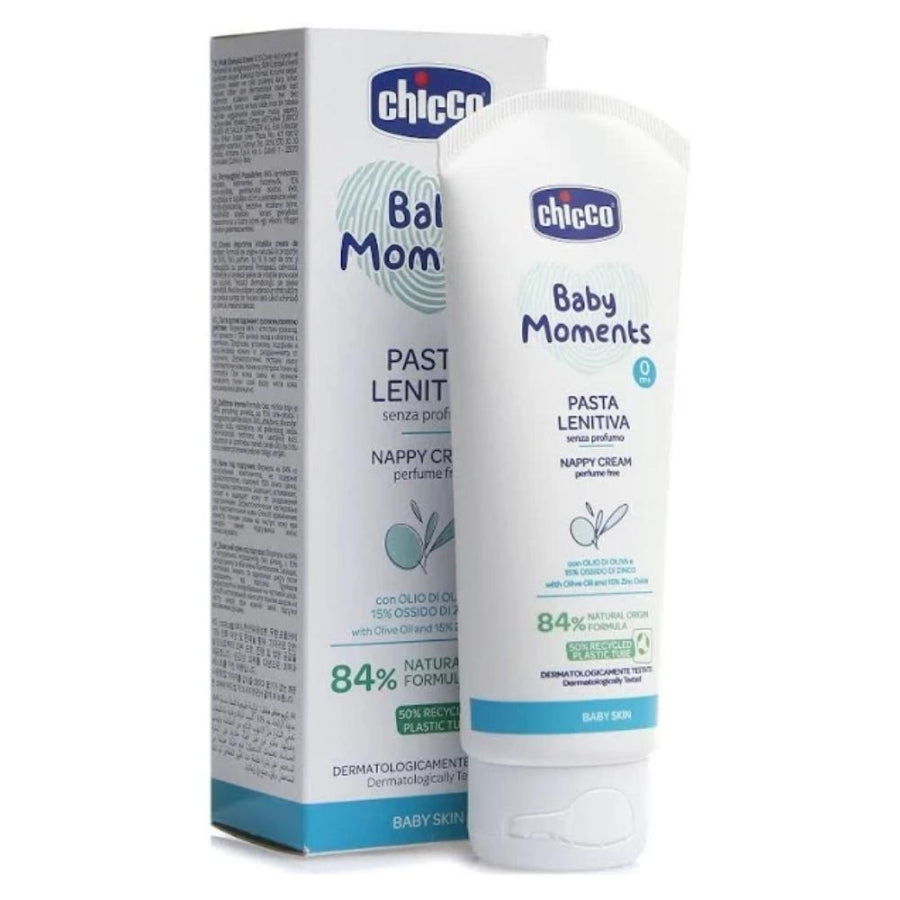 Chicco Baby Moments Natural Diaper Cream for Soothing Care 100ml