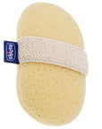 Chicco Baby Moments Sponge Bath Glove for Gentle Cleansing 0M+