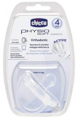 Chicco Silicone Pacifier for Calming Comfort 4+ Months