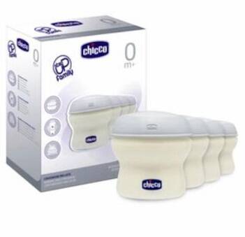 Chicco Breast Milk Storage Containers for Easy Feeding 0M+