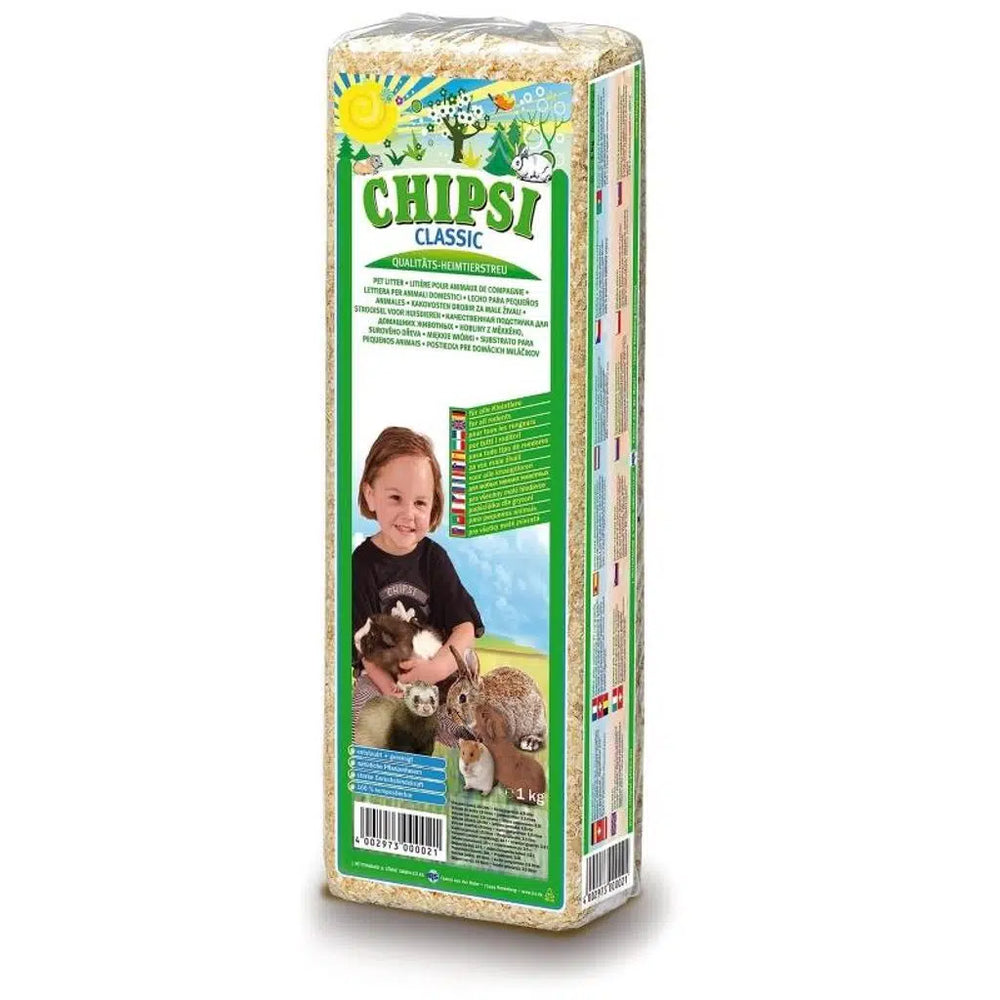 Chipsi Classic Small Animal Wood Shavings Bedding 15L