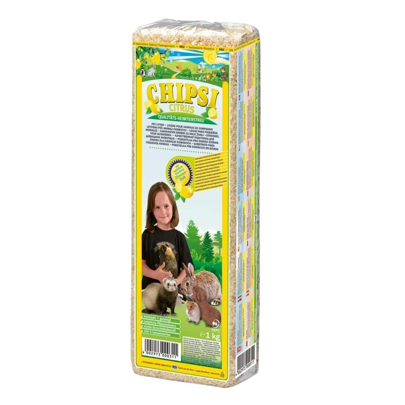 Chipsi Citrus Scented Small Animal Bedding for Rodents 15L