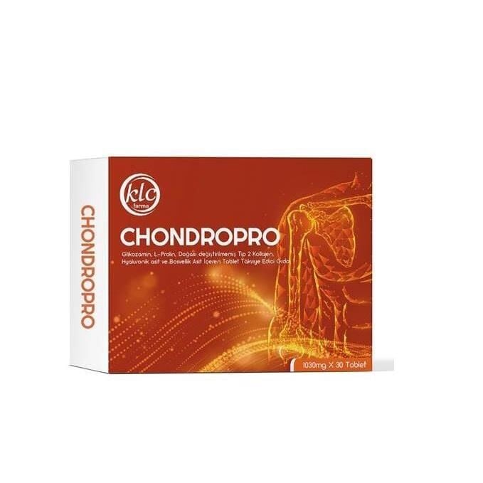Klc Farma Chondro Pro Collagen Joint Support Formula 30 Tablets