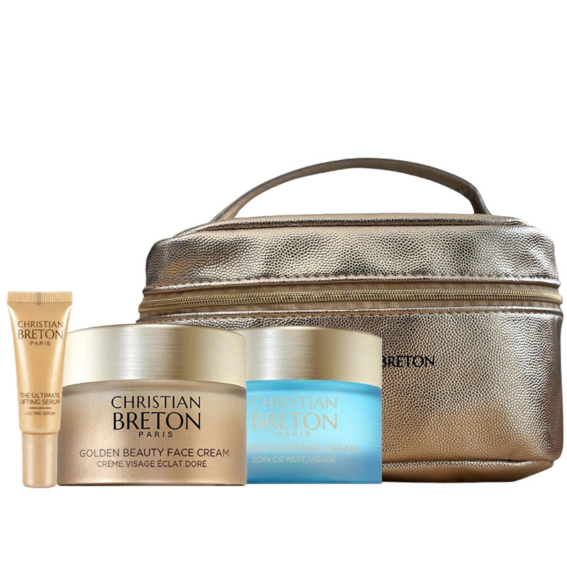 Christian Breton Skincare Set Glow Cream, Night Cream & Serum 3-Piece