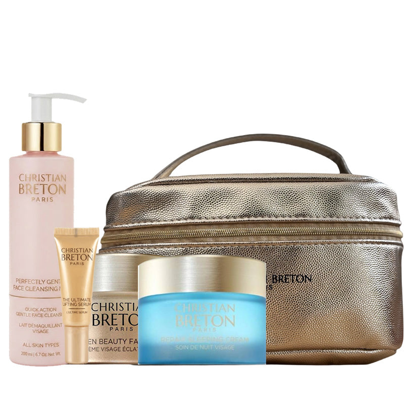 Christian Breton Golden Beauty Skincare Set for Radiant Skin