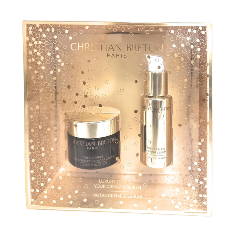 Christian Breton Luxury Night Cream & Serum Set for Firming